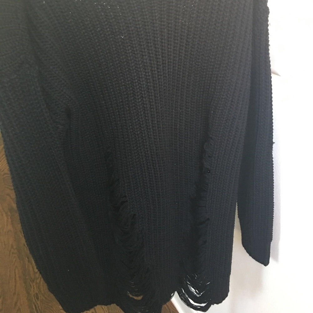 Black sweater